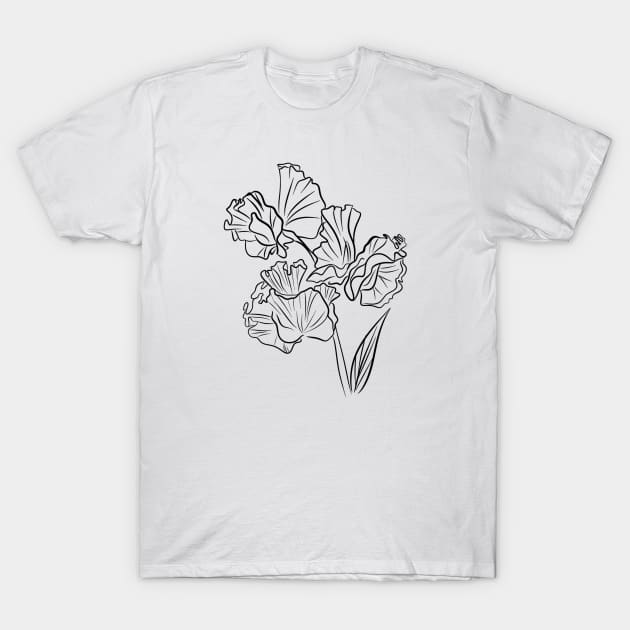 Iris T-Shirt by BahArt